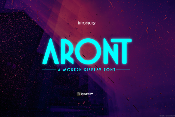 Aront: A Display Font That Anchors Editorial Mood