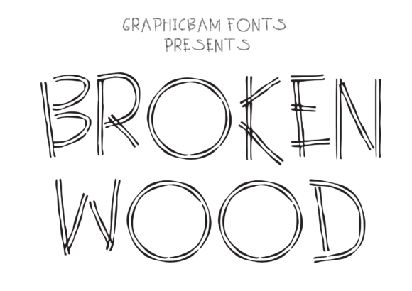 Broken Wood: A Display Font That Adds Character Without Compromising Clarity