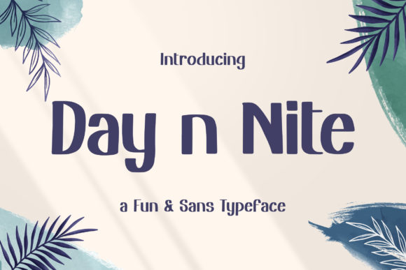 Day N Nite: A Display Font That Makes Your Campaign Pop