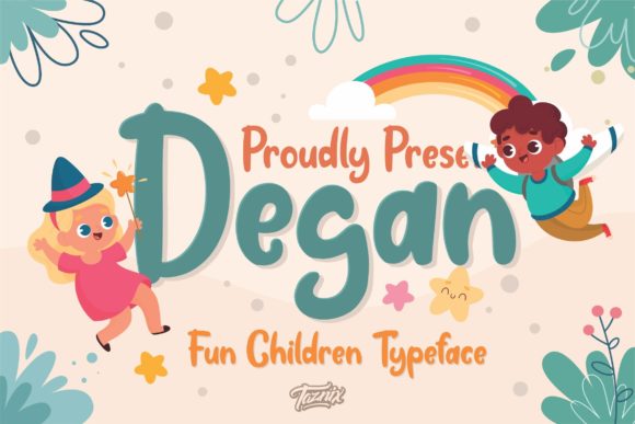 Degan: A Playful Display Font That Makes Your Brand Feel Authentic