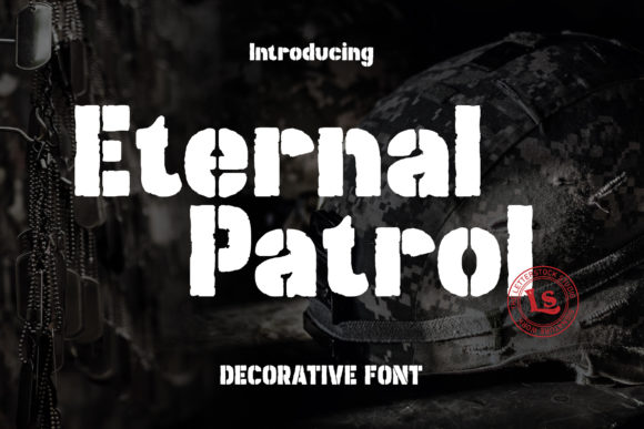 Eternal Patrol: A Bold Display Font That Builds Brand Confidence
