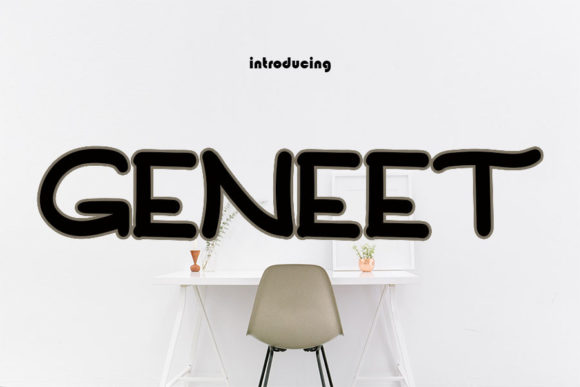 Geneet: A Sharp, Simple Display Font for Real Branding Work