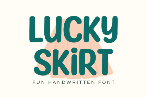 Lucky Skirt: A Playful Display Font That Lifts Your Web Layout