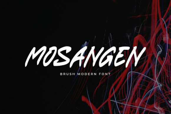 Mosangen: A Display Font That Commands Attention