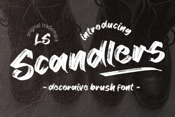 Scandlers: A Bold Display Font for Confident Digital Branding