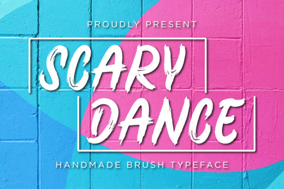 Scary Dance: A Playful Display Typeface for Joyful Editorial Moments