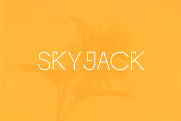 Skyjack: A Refined Display Font for Editorial Design