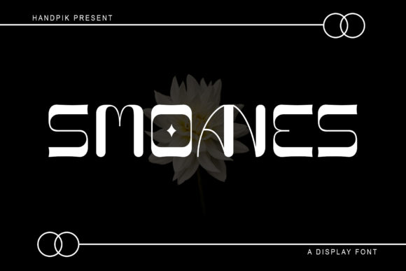 Smoanes: A Striking Display Font for Digital Branding