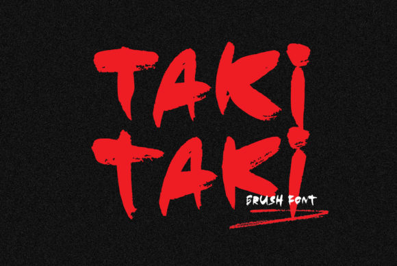 Taki Taki: A Standout Display Font for Campaign Headlines