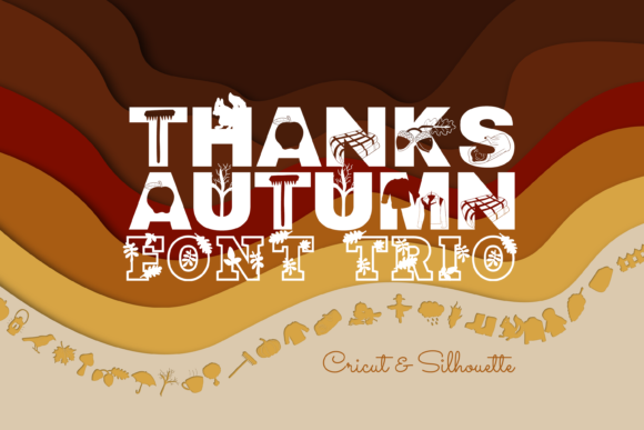 Thanks Autumn Trio: A Display Font That Elevates Campaign Visuals