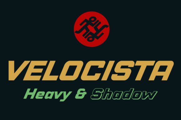 Velocista Heavy Shadow: A Display Font That Lands With Intent